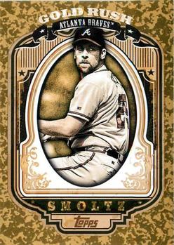 2012 Topps - Gold Rush Wrapper Redemption (Series 1) #35 John Smoltz Front