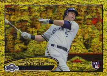 2012 Topps - Gold Sparkle #390 Taylor Green Front