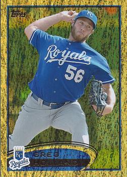 2012 Topps - Gold Sparkle #409 Greg Holland Front