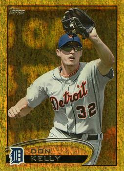 2012 Topps - Gold Sparkle #412 Don Kelly Front