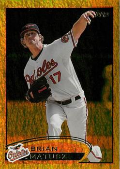 2012 Topps - Gold Sparkle #84 Brian Matusz Front