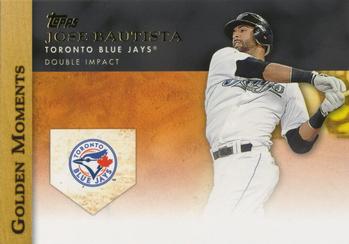 2012 Topps - Golden Moments (Series 1) #GM-2 Jose Bautista Front