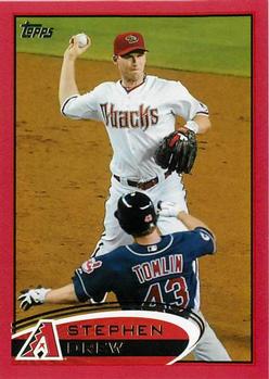 2012 Topps - Red #248 Stephen Drew Front