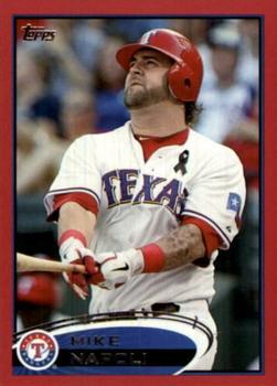 2012 Topps - Red #37 Mike Napoli Front