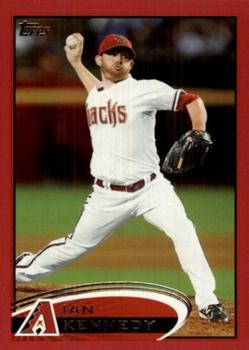 2012 Topps - Red #76 Ian Kennedy Front