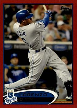2012 Topps - Red #609 Lorenzo Cain Front