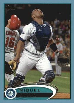 2012 Topps - Blue #118 Miguel Olivo Front
