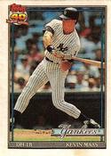 1991 Topps Cracker Jack Series One #20 Kevin Maas Front