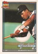1991 Topps Cracker Jack Series Two #16 Roberto Kelly Front