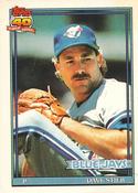 1991 Topps Cracker Jack Series Two #32 Dave Stieb Front