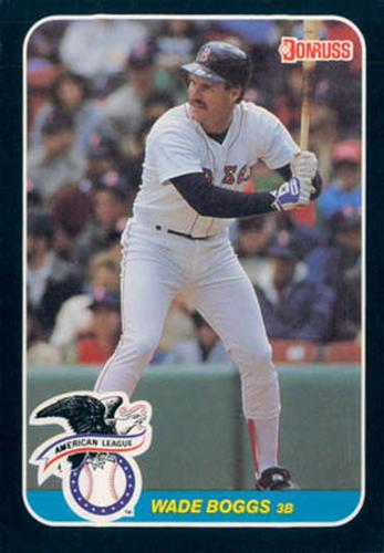 1987 Donruss All-Stars #7 Wade Boggs Front
