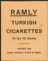 1909 Ramly Cigarettes T204 #NNO Dick Hoblitzell Back