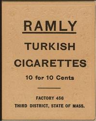 1909 Ramly Cigarettes T204 #NNO Tim Murnane Back