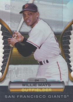 2012 Topps - Golden Moments Die Cuts Chrome #GMDC-6 Willie Mays Front