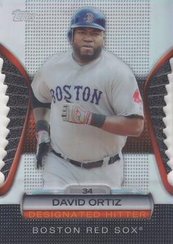 2012 Topps - Golden Moments Die Cuts Chrome #GMDC-88 David Ortiz Front