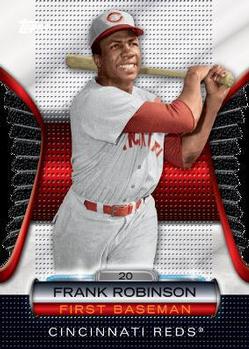 2012 Topps - Golden Moments Die Cuts Chrome #GMDC-12 Frank Robinson Front
