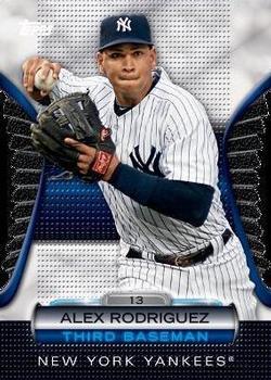 2012 Topps - Golden Moments Die Cuts Chrome #GMDC-37 Alex Rodriguez Front