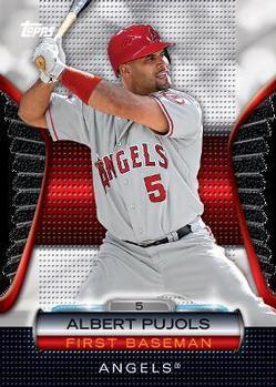 2012 Topps - Golden Moments Die Cuts Chrome #GMDC-41 Albert Pujols Front