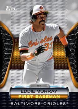 2012 Topps - Golden Moments Die Cuts Chrome #GMDC-45 Eddie Murray Front