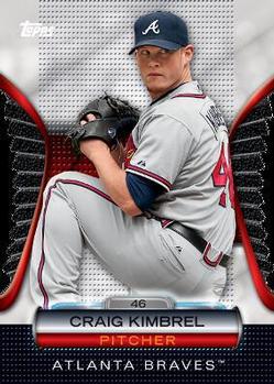 2012 Topps - Golden Moments Die Cuts Chrome #GMDC-59 Craig Kimbrel Front