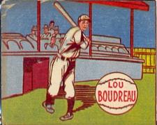 1943 M.P. & Co. (R302-1) #NNO Lou Boudreau Front