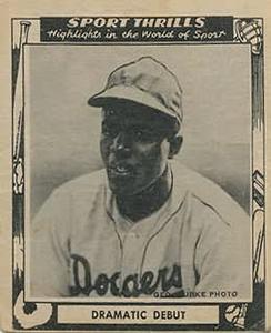 1948 Swell Sport Thrills #3 Dramatic Debut: Jackie Robinson Front