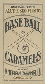 1910 American Caramel (E90-3) #NNO Lena Blackburne Back