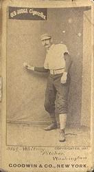 1887-90 Old Judge (N172) #NNO Jim Whitney Front