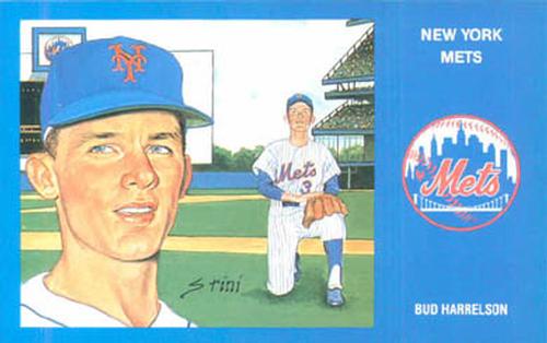 1989 Historic Limited Editions 1969 New York Mets Postcards #14 Bud Harrelson Front