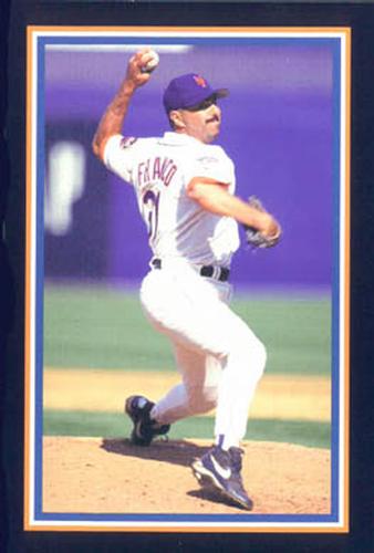 1998 Marc S. Levine New York Mets Photocards #8 John Franco Front