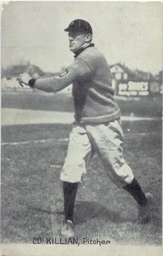 1909 Wolverine News Detroit Tigers Postcards (PC773-3) #NNO Ed Killian Front