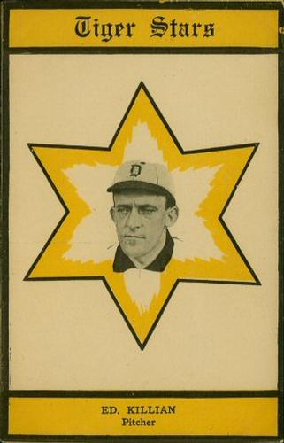 1909-10 Topping and Company Detroit Tigers (PC773-1) #NNO Ed Killian Front
