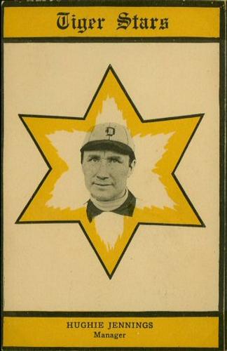 1909-10 Topping and Company Detroit Tigers (PC773-1) #NNO Hughie Jennings Front