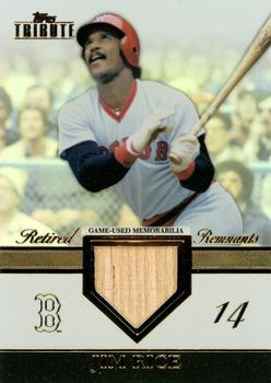 2012 Topps Tribute - Retired Remnants Relics #RR-JR Jim Rice Front