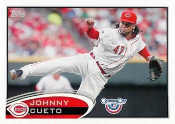 2012 Topps Opening Day #151 Johnny Cueto Front