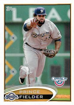 2012 Topps Opening Day #51 Prince Fielder Front