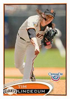 2012 Topps Opening Day #69 Tim Lincecum Front