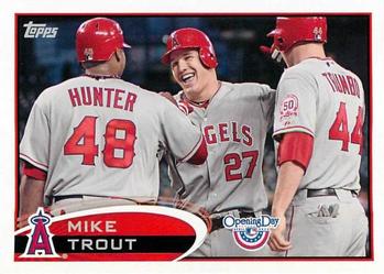 2012 Topps Opening Day #85 Mike Trout Front