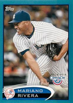 2012 Topps Opening Day - Blue #189 Mariano Rivera Front