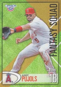 2012 Topps Opening Day - Fantasy Squad #FS-1 Albert Pujols Front