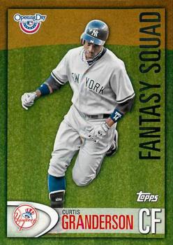 2012 Topps Opening Day - Fantasy Squad #FS-22 Curtis Granderson Front