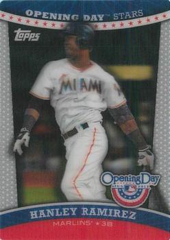 2012 Topps Opening Day - Opening Day Stars #ODS-14 Hanley Ramirez Front