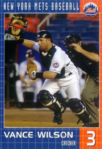 2004 New York Mets Marc S. Levine Photocards #NNO Vance Wilson Front