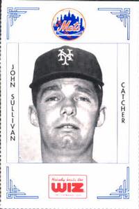 1991 The Wiz New York Mets #388 John Sullivan Front