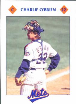 1993 Kahn's New York Mets #NNO Charlie O'Brien Front