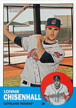 2012 Topps Heritage #170 Lonnie Chisenhall Front