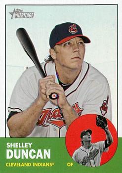 2012 Topps Heritage #187 Shelley Duncan Front