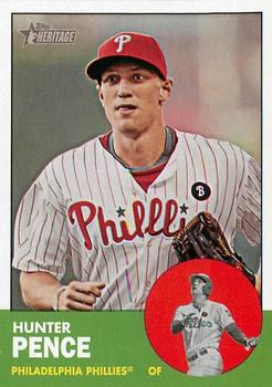 2012 Topps Heritage #268 Hunter Pence Front