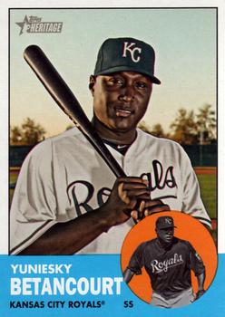 2012 Topps Heritage #156 Yuniesky Betancourt Front