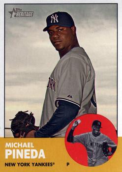 2012 Topps Heritage #405 Michael Pineda Front